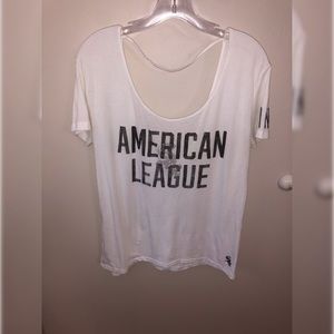 PINK Victoria Secret White Sox Sparkle Shirt⚾️